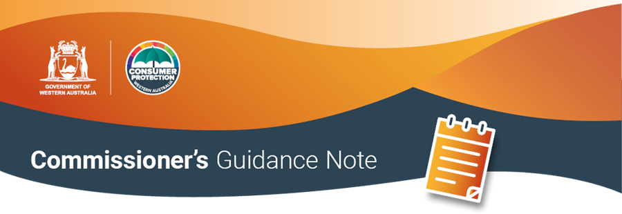 Commission's Guidance Note